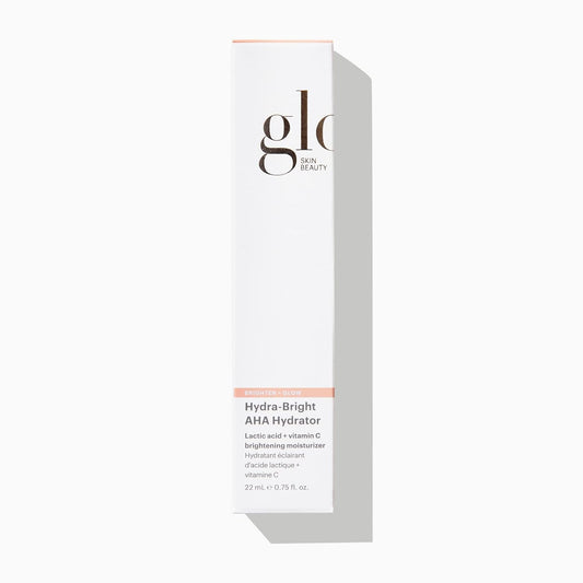 Glo Skin Beauty Hydra-Bright AHA Hydrator, Travel Size - Lightweight, Illuminating Treatment Moisturizer Targets a Brighter, Smoother Complexion (0.75 Fl Oz)
