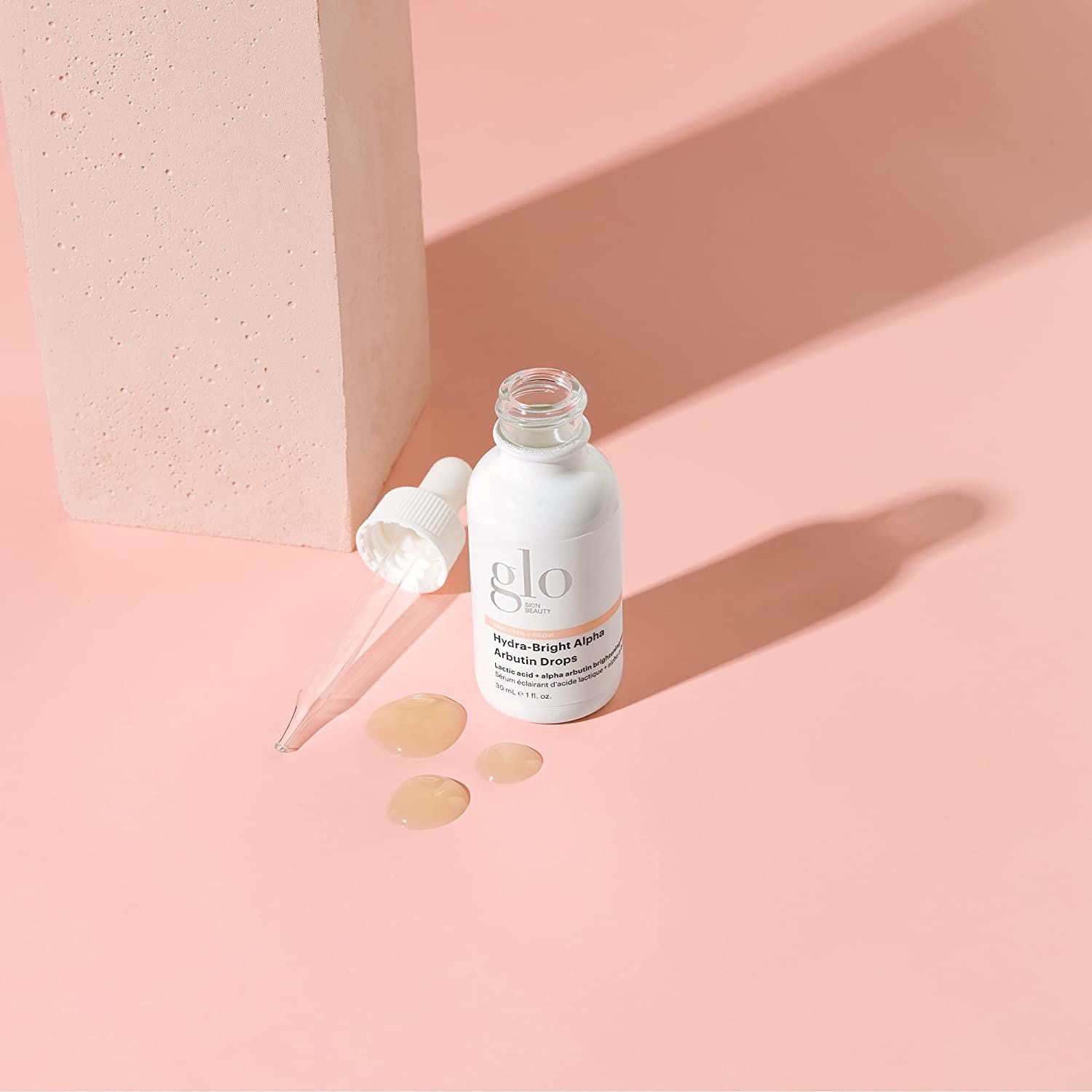 Glo Skin Beauty Hydra-Bright Alpha Arbutin Drops | Smoothing, Brightening Serum Delivers A Radiance Boost In Just A Few Drops