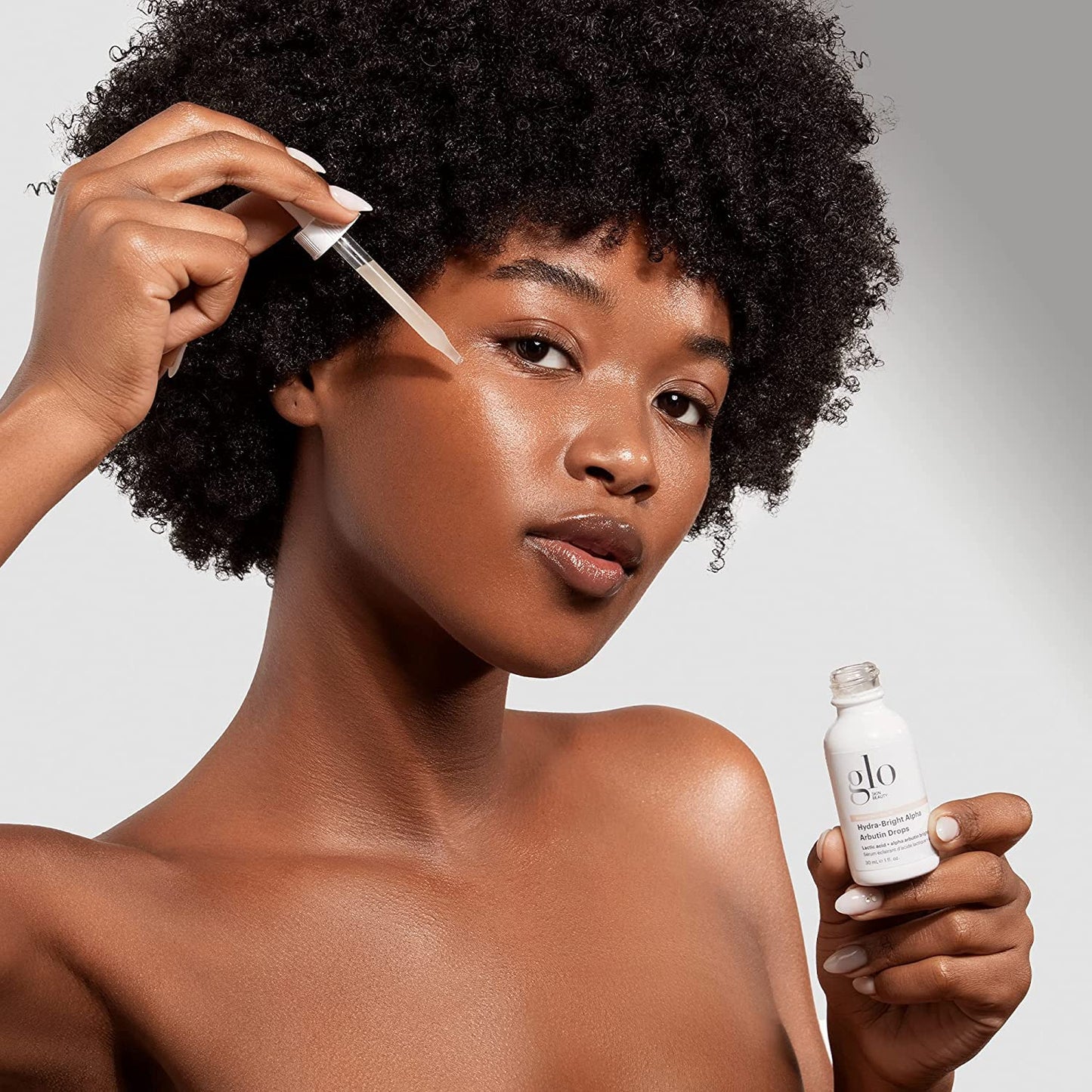 Glo Skin Beauty Hydra-Bright Alpha Arbutin Drops | Smoothing, Brightening Serum Delivers A Radiance Boost In Just A Few Drops